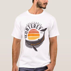 T-shirt Baleine de Monterey en Californie