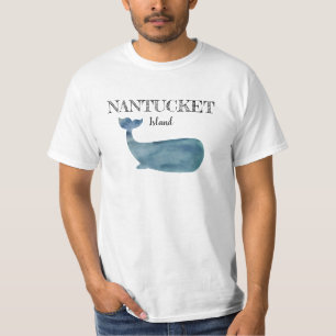 T-shirt baleine de Nantucket Island
