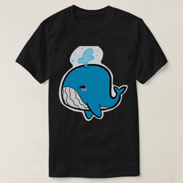 T-shirt Baleine douce (Design devant)