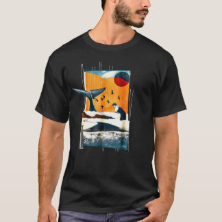 T-shirt Baleine d'un tee de rêve - Flotter dans l'Imaginai