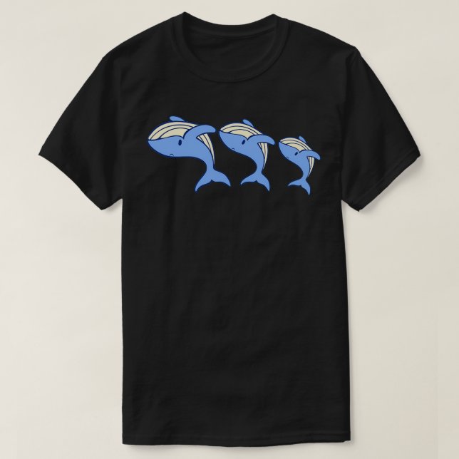 T-shirt baleine Funny Pun baleine (Design devant)