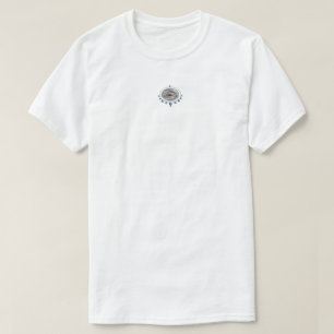 T-shirt Baleine grise nordique encadrée