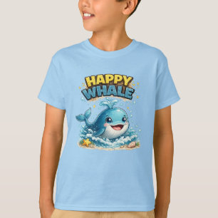 T-shirt Baleine Heureuse