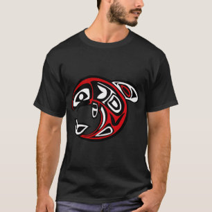 T-shirt Baleine, Nature, Haida