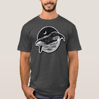 T-shirt baleine noire
