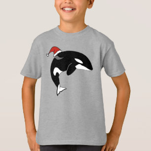 T-shirt Baleine tueuse Orca Christmas