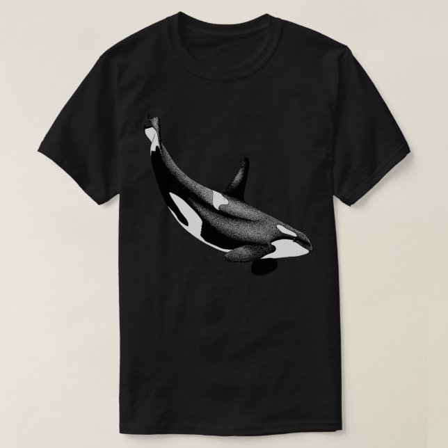 T-shirt Baleine tueuse transitoire 5A2 (Design devant)