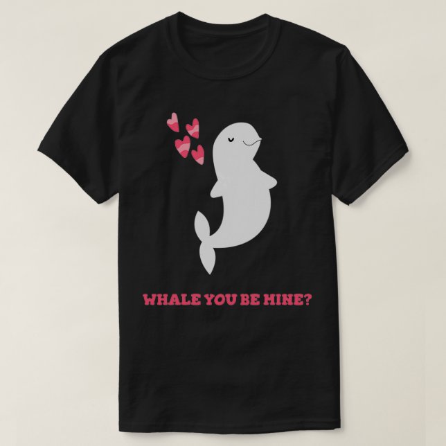 T-shirt Baleine Vous Êtes À Moi 2 (Design devant)