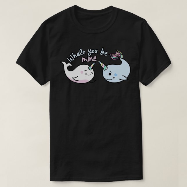 T-shirt Baleine Vous Êtes À Moi 8 (Design devant)