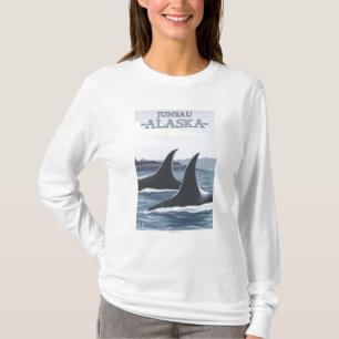 T-shirt Baleines #1 - Juneau, Alaska d'orque