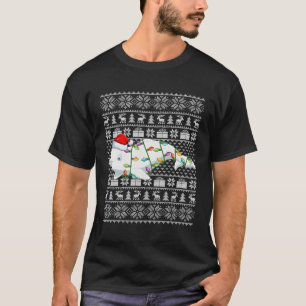 T-shirt Baleines de Beluga Père Noël Ugly Beluga