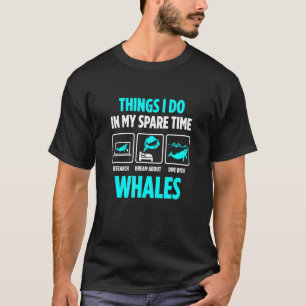 T-shirt Baleines Et Baleines Et Baleines Marines D'Orca