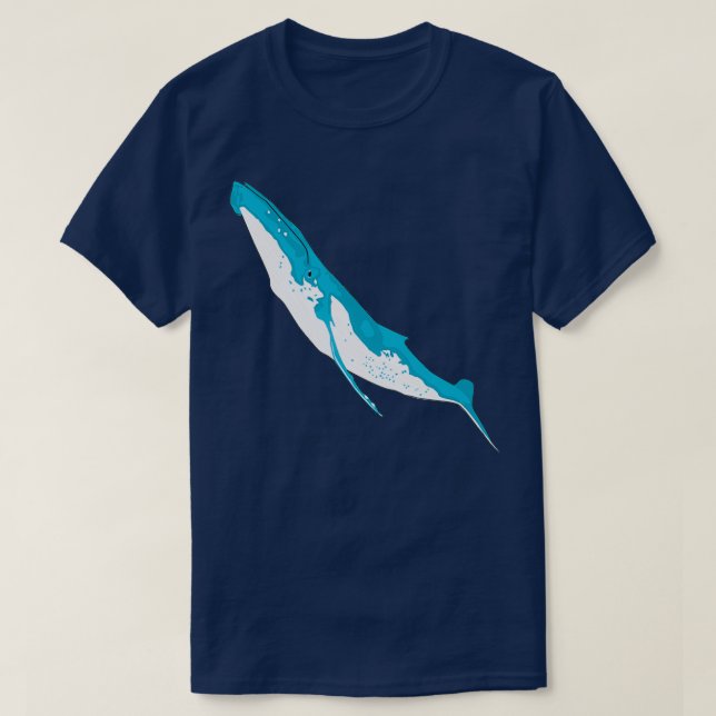 T-shirt Baleines mignonnes Mammifères de l'océan Baleines  (Design devant)