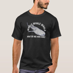 T-shirt Baleines Qu'avons-nous ici requins Biologiste mari