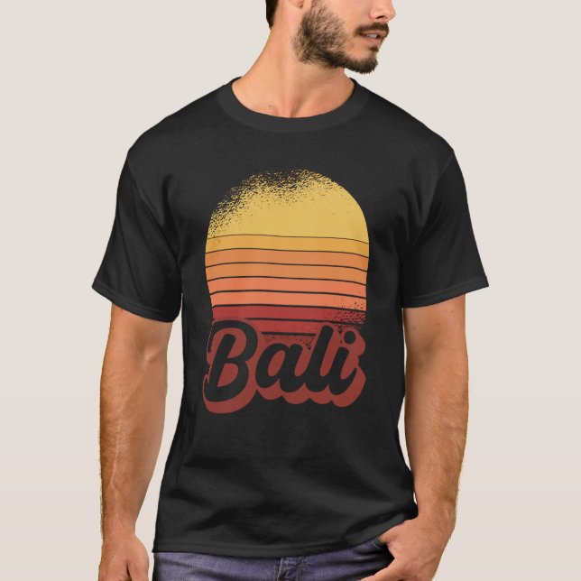 T-shirt Bali Indonesia Holiday Asia  1 (Devant)