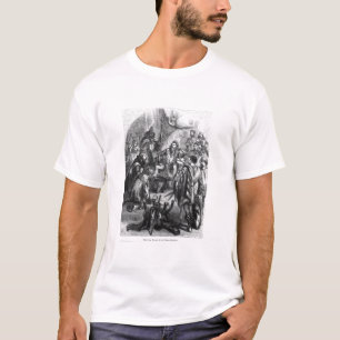 T-shirt Baliol faisant l'hommage pour la couronne de