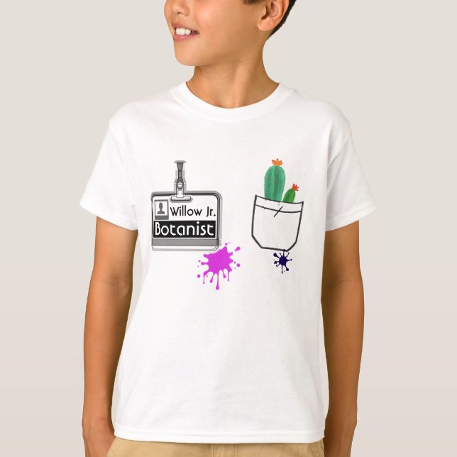 T-shirt Balise Nom du botaniste professionnel amusant pers (Devant)