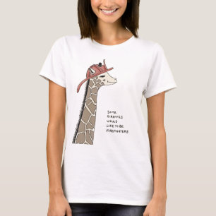 T-shirt baliverne de girafe