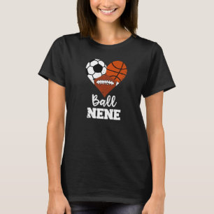 T-shirt Ball Nene Heart Football Football Football Nene