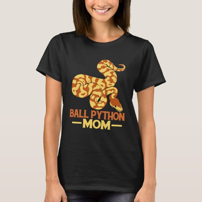 T-shirt Ball Python Maman (Devant)