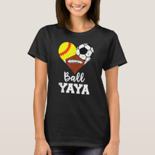 T-shirt Ball Yaya Heart Soirée Football Football Yaya 1
