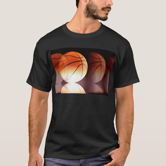 T-shirt Balle de basket (Devant)