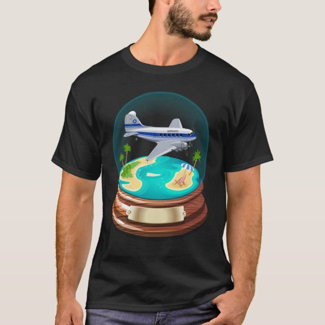 T-shirt Balle de cristal d'été (Devant)