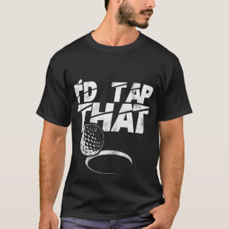 T-shirt Balle de golf Idaphat drôle cadeau de sport drôle