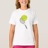 Balle de tennis et raquette
