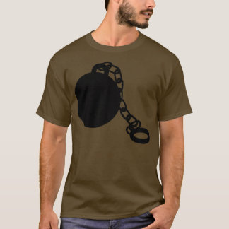 T-shirt Balle et chaîne