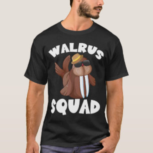 T-shirt Balle Walrus Squad Tusks Glace Rink Flipsed Marine