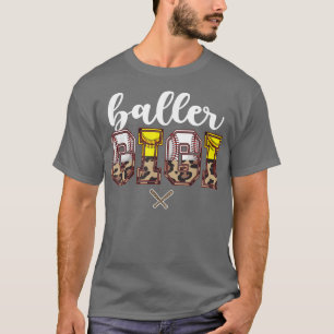 T-shirt Baller Gigi Baseball Softball Gigi Grandma