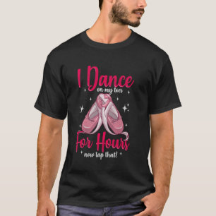 T-shirt Ballerina Gift Je Danse Sur Mes orteils Pendant De