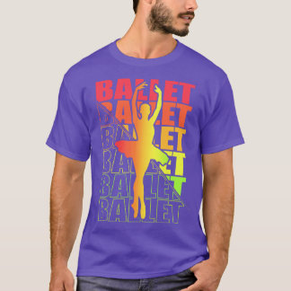 T-shirt Ballerina Girl Ballet Danser Danse 1