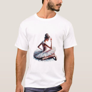 T-shirt ballerina tee shirt