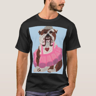 T-shirt Ballerine Bouledogue