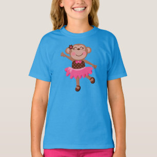 T-shirt Ballerine de singe