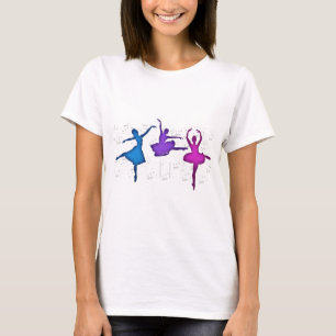 T-shirt Ballerines de jour de ballet