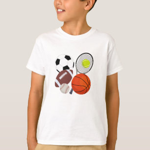 T-shirt Balles sportives