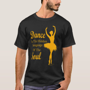 T-shirt Ballet Ballerina Dance est la langue cachée de t