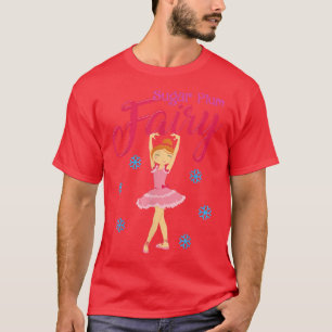 T-shirt Ballet Ballerina Danse Noël Sugar Plum Fée