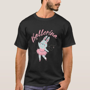 T-shirt Ballet Dancer Ballerina Lapin Bunny Dance Musique 
