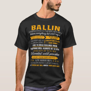 T-shirt BALLIN complètement inexplicable