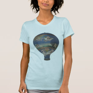 T-shirt Ballon à air chaud d'Aerostatique de machine
