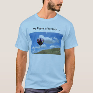 T-shirt - Ballon au-dessus des collines