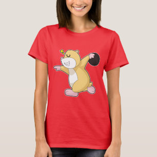 T-shirt Ballon de bowling Hamster