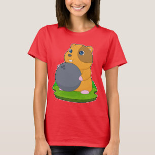 T-shirt Ballon de bowling Hamster