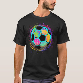 T-shirt Ballon de football Tie Dye pour tous les amateurs