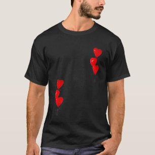 T-shirt ballon en forme de coeur