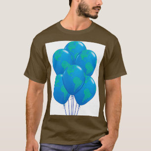 T-shirt Ballon Late Biodégradable Qualate Globe 11Pouce